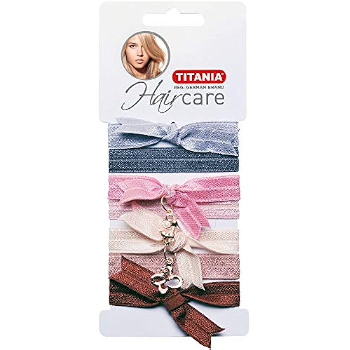 Titania 7849 6 Hair Bands, Multicolor - Image 2
